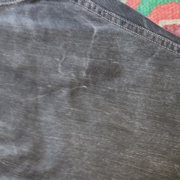 Levis upcycle jean shorts 40/30 - Picture 4 of 8